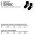 Sokken Nike Graphic Quarter Wit 39-42