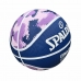 Basketbalová lopta Commander Solid  Spalding Solid Purple Koža 6 rokov