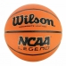 Ball til Basketball Wilson NCAA Legend Hvit Oransje Lær 7