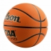 Ball til Basketball Wilson NCAA Legend Hvit Oransje Lær 7