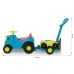 Kolmipyöräinen Ecoiffier Trailer Tractor Poistin Perävaunu