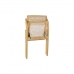 Обеденный стул DKD Home Decor 53 x 60 x 79 cm Натуральный Светло-коричневый