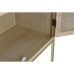 Cupboard DKD Home Decor   90 x 40 x 170 cm Fir Natural Golden Metal MDF Wood