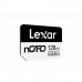 Micro-SD Minneskort med Adapter Lexar nCAR 128 GB (Renoverade A)