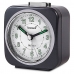Reloj-Despertador Analógico Timemark Gris Silencioso con sonido Modo noche