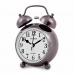 Relógio-Despertador Timemark Cinzento (9 x 13,5 x 5,5 cm)