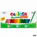 Colori a Cera Carioca Plastello Multicolore (54 Unità)
