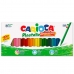 Colori a Cera Carioca Plastello Multicolore (54 Unità)
