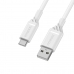 USB A - USB C kaapeli Otterbox 78-52536 Valkoinen