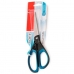 Scissors Maped Essentials Soft E4683 Black Blue Stainless steel 21 cm (24 Units)