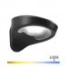 LED Wall Light EDM Solar Movement Sensor 155 Lm Black 1,8 W (6500 K)