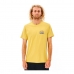 Koszulka z krótkim rękawem Męska Rip Curl Żółty Mężczyzna