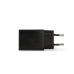 Wall Charger + USB A to USB C Cable KSIX USB Black