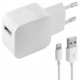 Încărcător de Perete + Cablu Lightning MFI KSIX Apple-compatible 2.4A USB iPhone