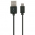 Cablu USB la Micro USB Contact 1 m Negru