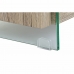 ТВ шкаф DKD Home Decor Натуральный Каленое стекло Деревянный MDF 140 x 40 x 47 cm