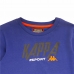 Langærmet T-shirt til Børn Kappa Sportswear Martial Blå