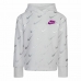 Kindersweater Nike Printed Fleeced Wit