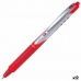 Šķidrās tintes pildspalva Pilot V-BALL 07 RT Sarkans 0,5 mm (12 gb.)