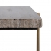 Table Basse Marbre Fer 50 x 50 x 45 cm