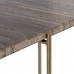 Tavolino da Caffè Marmo Ferro 50 x 50 x 45 cm