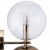 Zidna svjetiljka 21 x 18,5 x 30 cm Kristal zlatan Željezo