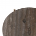 Tavolo aggiuntivo 32 x 32 x 54,5 cm Marrone Marmo Ferro