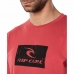 T-shirt à manches courtes homme Rip Curl Hallmark Rouge