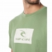 Lühikeste varrukatega T-särk, meeste Rip Curl Hallmark Roheline