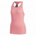 T-shirt til Damer uden Ærmer Adidas 3 Stripes Tank Pink