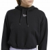 Női kapucnis pulóver Reebok Sportswear Cropped Fekete