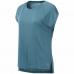 Moteriški marškinėliai be rankovių Reebok Burnout Mėlyna