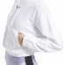 Дамски суичър с качулка Reebok Sportswear Cropped Бял