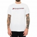 Pánské tričko s krátkým rukávem Tommy Hilfiger Logo Chest Bílý