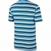 Herren Kurzarm-T-Shirt Nike Stripe Tee Blau
