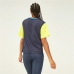 Tricou cu Mânecă Scurtă Femei Tommy Hilfiger Colour-Blocked Albastru