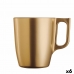 Tasse mug Luminarc Flashy Doré verre 250 ml (6 Unités)