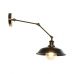 Стенна лампа DKD Home Decor Черен Златен Метал 50 W Vintage 220 V 26 x 53 x 23 cm