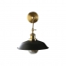 Настенный светильник DKD Home Decor Чёрный Позолоченный Металл 50 W Vintage 220 V 26 x 53 x 23 cm