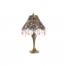 Bordlampe DKD Home Decor 31 x 31 x 52 cm Gyllen Metall Flerfarget 220 V 25 W 50 W