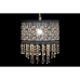 Loftslampe DKD Home Decor Sølvfarvet Metal