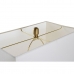 Bureaulamp DKD Home Decor 40 x 23 x 68 cm Kristal Gouden Metaal Transparant Wit 40 W 240 V