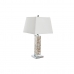 Desk lamp DKD Home Decor Crystal Grey White 220 V 36 x 36 x 70 cm 60 W