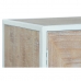 Tálalószekrény DKD Home Decor Fenyő Fém Fehér 120 x 35 x 80 cm