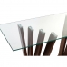 Console DKD Home Decor Brown Transparent Crystal Walnut 145 x 45 x 75 cm