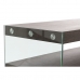 Consolle DKD Home Decor Marrone Trasparente Cristallo Legno di noce Legno MDF 160 x 45 x 80 cm