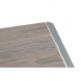 Konsole DKD Home Decor Braun Durchsichtig Kristall Nussbaumholz Holz MDF 160 x 45 x 80 cm