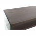 Console DKD Home Decor Bruin Transparant Kristal Walnoot Hout MDF 160 x 45 x 80 cm