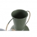 Vase DKD Home Decor 20 x 13 x 24 cm Métal Terre cuite Blanc Vert (2 Unités)