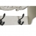 Wall mounted coat hanger DKD Home Decor 85 x 18 x 25 cm Fir Metal Vintage
